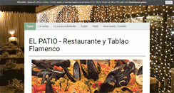 Desktop Screenshot of elpatio.it
